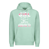 Seafoam mustang i m a girl who drives a mustang Premium Hoodie - artisFamous