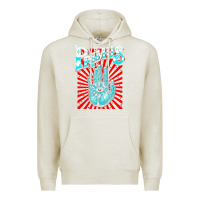 Oatmeal Heather Premium Collection Design Premium Hoodie - artisFamous