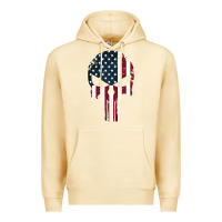 Pina Colada the punisher american flag Premium Hoodie - artisFamous