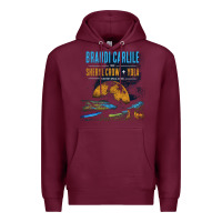 Burgundy Brandi Carlile Poster Premium Hoodie - artisFamous