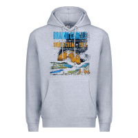 Heather Grey Brandi Carlile Poster Premium Hoodie - artisFamous