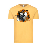 Vintage Mustard panda hallowen Vintage Tee - LillyAllenDesigns
