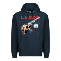 Navy la guns Premium Hoodie - artisFamous