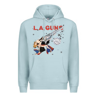 Blue Mist la guns Premium Hoodie - artisFamous