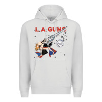 Dove Grey la guns Premium Hoodie - artisFamous