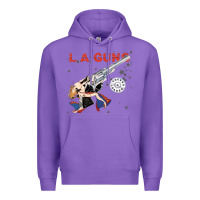 Purple la guns Premium Hoodie - artisFamous