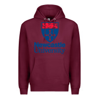 Burgundy Newcastle Gift Premium Hoodie - artisFamous