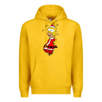 Lemon Homer Claus Christmas Premium Hoodie - artisFamous
