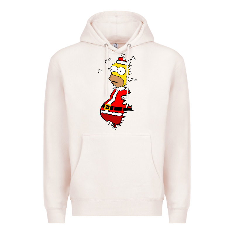 Homer Claus Christmas Premium Hoodie by artisFamous | Teevron