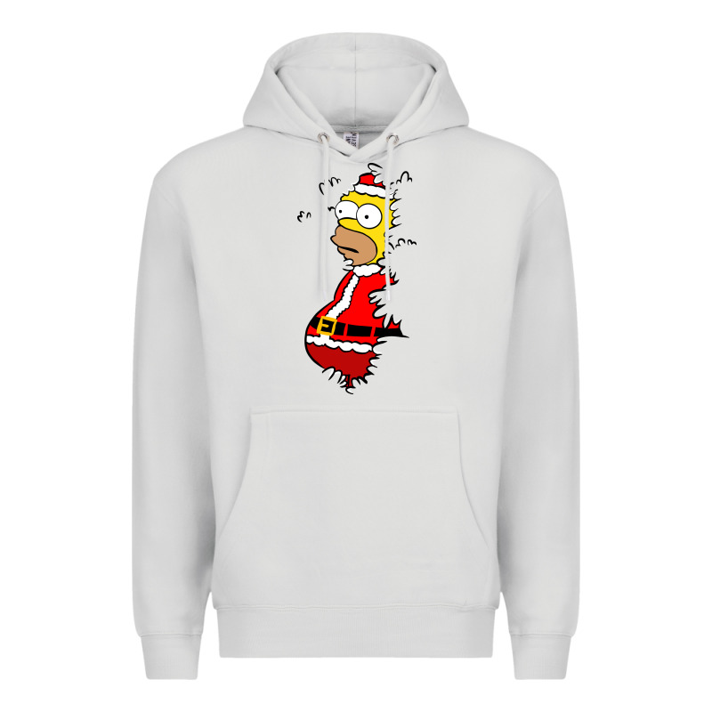 Homer Claus Christmas Premium Hoodie by artisFamous | Teevron