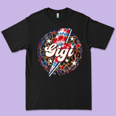 Western Gigi Patriotic 4th Of July Premium Tee Designed By Lillyallendesigns