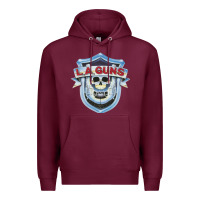 Burgundy la guns new Premium Hoodie - artisFamous