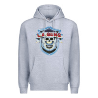 Heather Grey la guns new Premium Hoodie - artisFamous