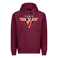 Burgundy halen Premium Hoodie - artisFamous