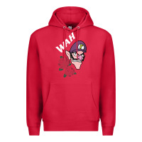 Cardinal waluigi voice ( wah ) Premium Hoodie - artisFamous