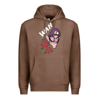Chestnut waluigi voice ( wah ) Premium Hoodie - artisFamous
