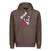 Coffee waluigi voice ( wah ) Premium Hoodie - artisFamous