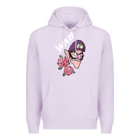 Lilac waluigi voice ( wah ) Premium Hoodie - artisFamous