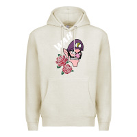 Oatmeal Heather waluigi voice ( wah ) Premium Hoodie - artisFamous