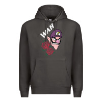 Smoke waluigi voice ( wah ) Premium Hoodie - artisFamous