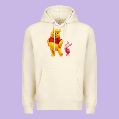 Winnie The Pooh Piglet Premium Hoodie Designed By Artisfamous