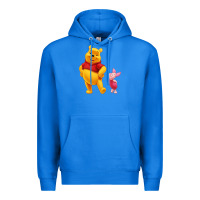 True Royal Winnie the Pooh Piglet Premium Hoodie - artisFamous