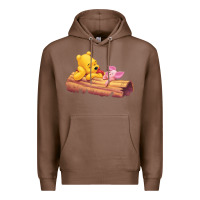 Chestnut Winnie the Pooh Piglet Premium Hoodie - artisFamous
