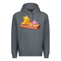 Rock Winnie the Pooh Piglet Premium Hoodie - artisFamous