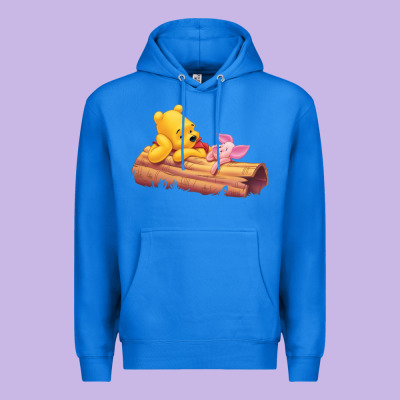 Winnie The Pooh Piglet Premium Hoodie Designed By Artisfamous