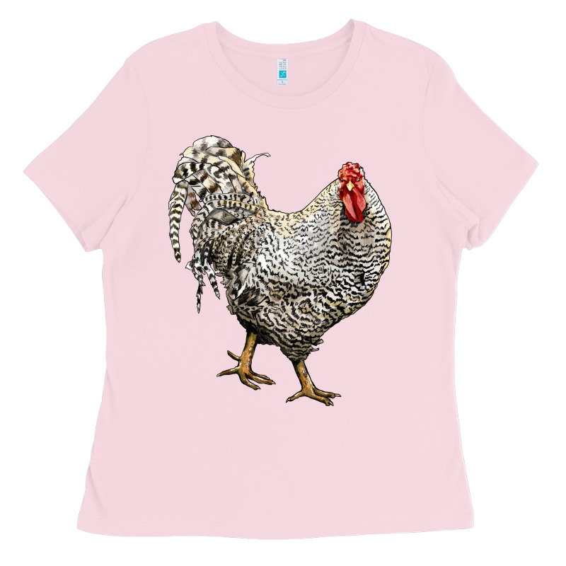 Dominique Rooster Ladies Tee by LillyAllenDesigns | Teevron