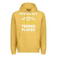 Antique Gold the world's finest tennis player Premium Hoodie - artisFamous