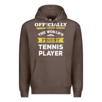 Coffee the world's finest tennis player Premium Hoodie - artisFamous