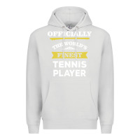 Dove Grey the world's finest tennis player Premium Hoodie - artisFamous