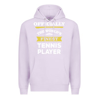 Lilac the world's finest tennis player Premium Hoodie - artisFamous