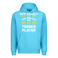 Ocean Blue the world's finest tennis player Premium Hoodie - artisFamous