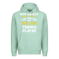 Seafoam the world's finest tennis player Premium Hoodie - artisFamous