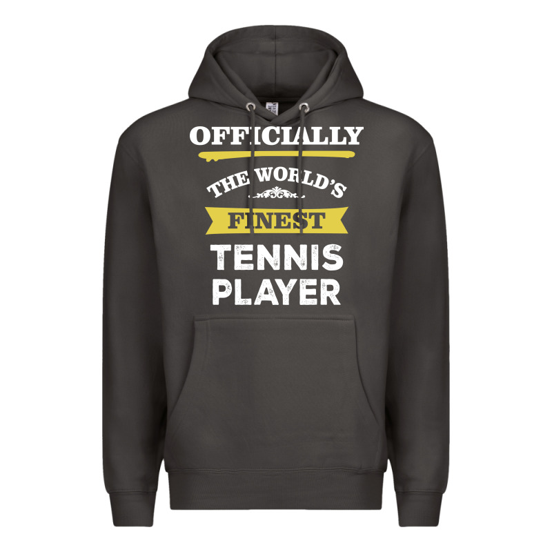 The World's Finest Tennis Player Premium Hoodie by artisFamous | Teevron