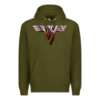 Army Green halen Premium Hoodie - artisFamous