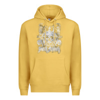 Antique Gold black sab.bath official vintage dancing skele Premium Hoodie - artisFamous