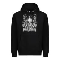 Black black sab.bath official vintage dancing skele Premium Hoodie - artisFamous