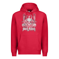 Cardinal black sab.bath official vintage dancing skele Premium Hoodie - artisFamous