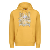 Mustard black sab.bath official vintage dancing skele Premium Hoodie - artisFamous