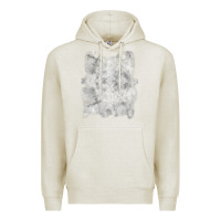 Oatmeal Heather black sab.bath official vintage dancing skele Premium Hoodie - artisFamous