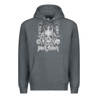 Rock black sab.bath official vintage dancing skele Premium Hoodie - artisFamous