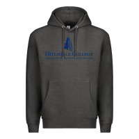Charcoal Heather Hillsdale College Premium Hoodie - artisFamous