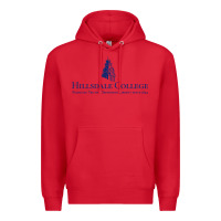 Red Hillsdale College Premium Hoodie - artisFamous