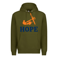 Army Green Hope College Premium Hoodie - artisFamous