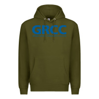 Army Green Grand Rapids Community College Premium Hoodie - artisFamous