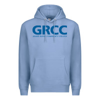 Colony Blue Grand Rapids Community College Premium Hoodie - artisFamous