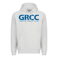 Dove Grey Grand Rapids Community College Premium Hoodie - artisFamous